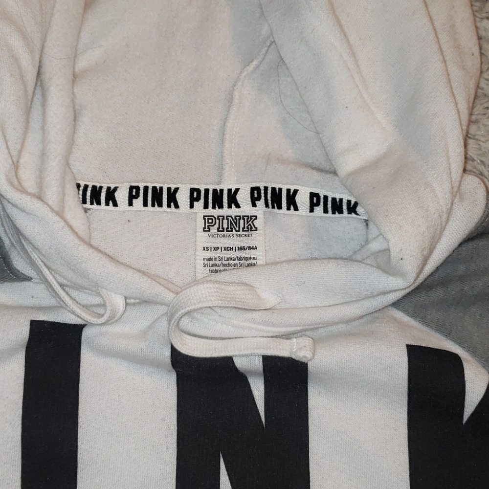 Pink Victoria Secret Crop Sweater - Picture 7 of 9